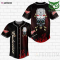 Skull Fire Budweiser Baseball Jersey: Unique Design for Baseball Fanatics - Aopprinter