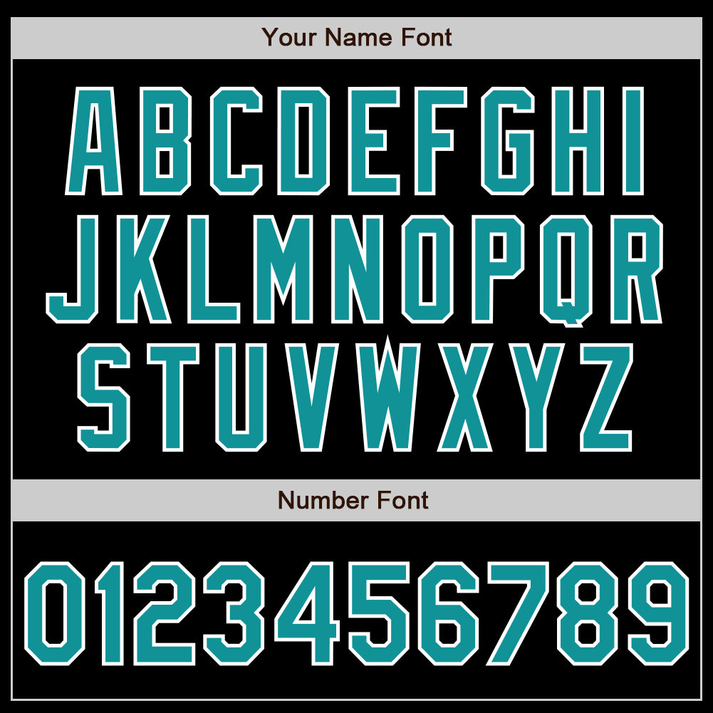 Custom Black Teal-Purple Authentic Split Fashion Baseball Jersey