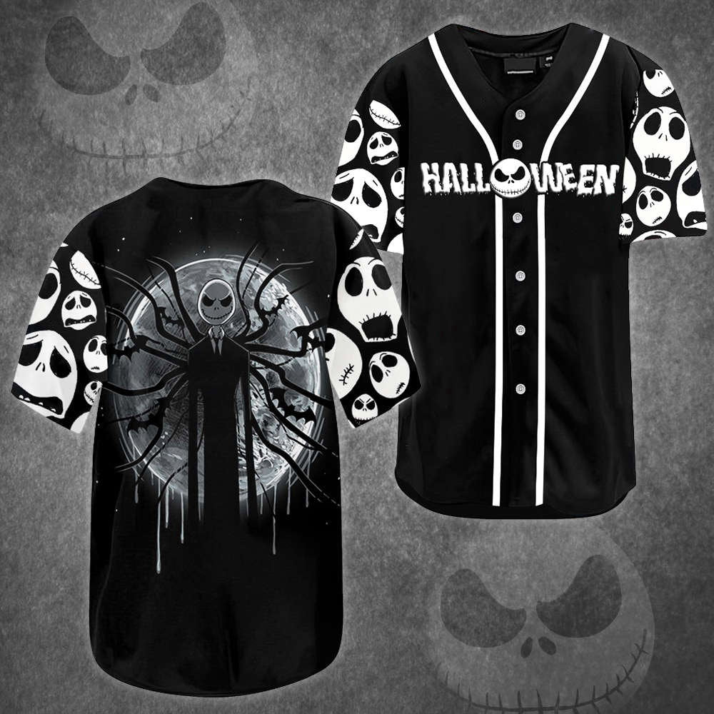 Spooktacular Jack Skeleton Halloween Jersey - Perfect for Ultimate Fans - Aopprinter