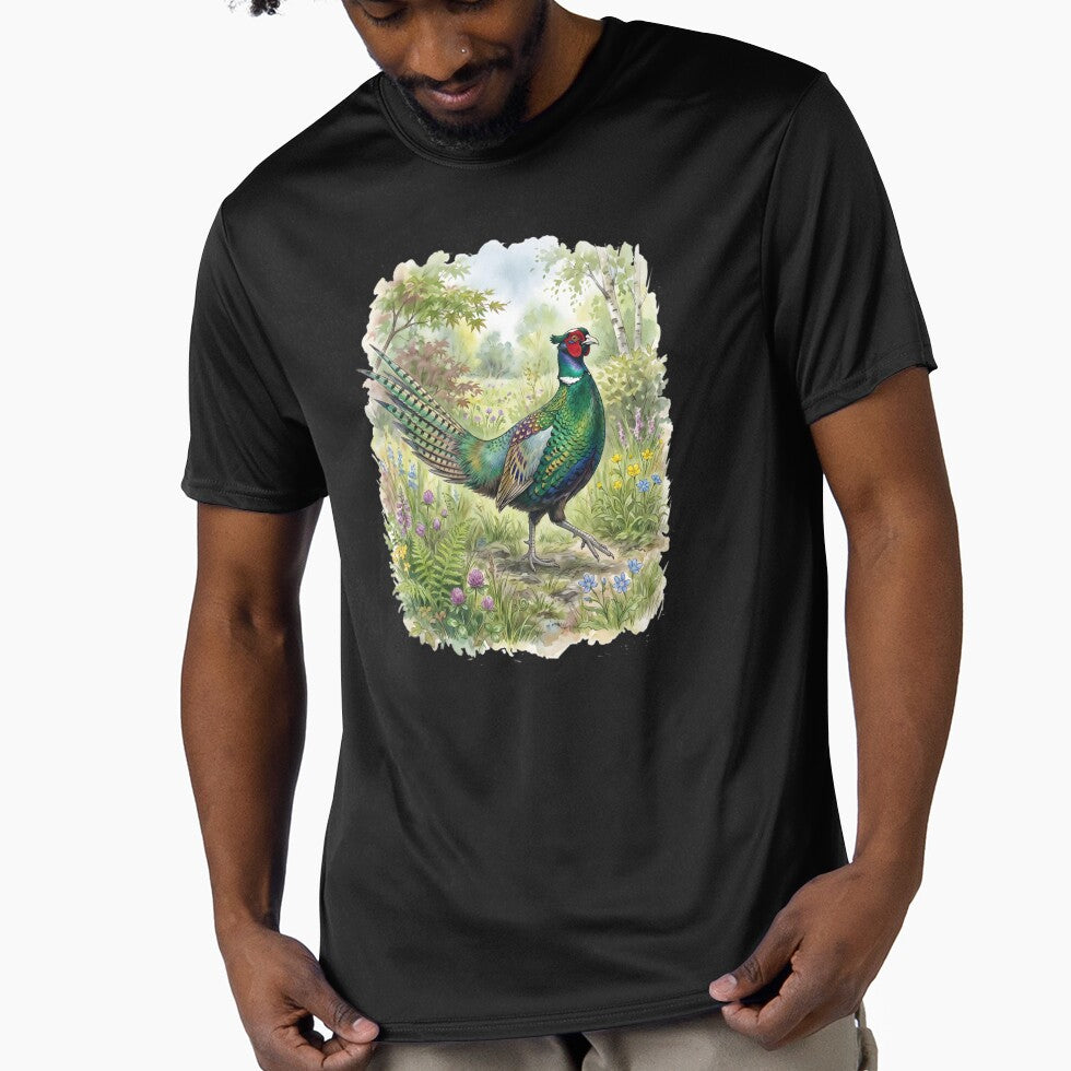 Japanese Green Pheasant - Kiji Bird Wildlife by RubisLeaf