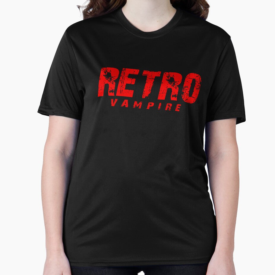Retro Vampire Creature Feature Design – Vintage Horror T-Shirt by Artimax-Studio