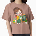 Cute Chibi Teacher Character Design by Haque Designs