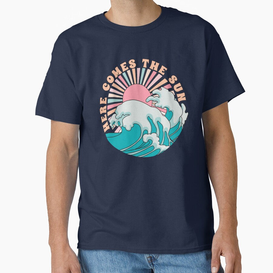Here Comes the Sun - Retro Wave design by print-wonders