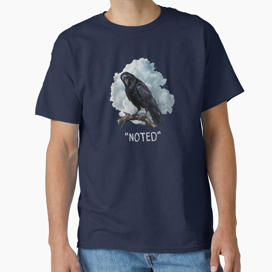 Funny Sarcastic Crow Gothic Nature Design by bloom&trowel
