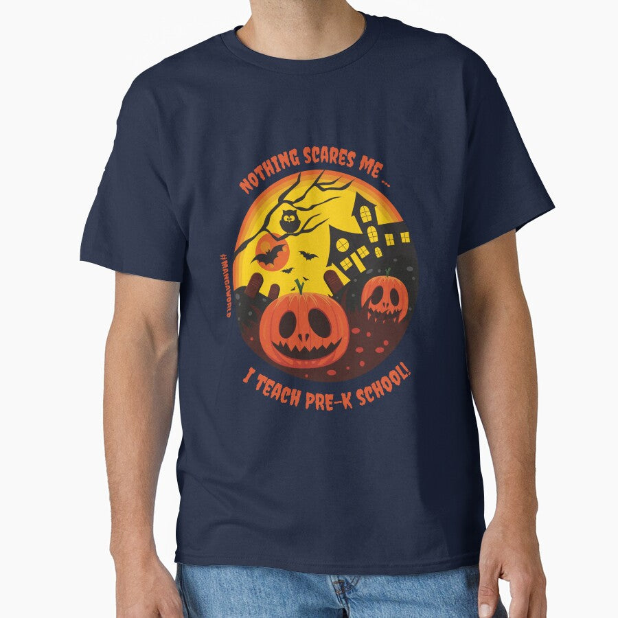 Nothing Scares Me Halloween Digital Design by mangaworldart