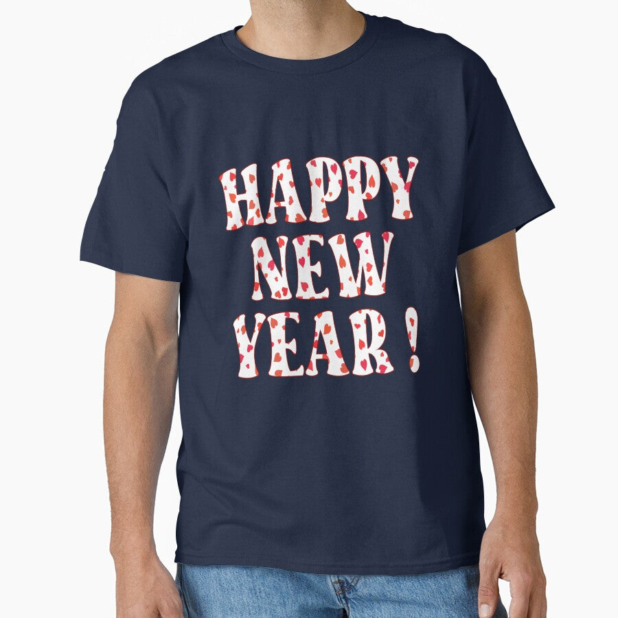 Happy New Year Hearts by minimalartstory