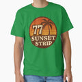 77 Sunset Strip Summer Vintage T-Shirt – Retro California Beach Style – Women Gift – Classic LA Design by VG FASHION DESIGNS