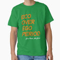 Eco Over Ego (Orange Glitch Design) by HoshisWorld2018