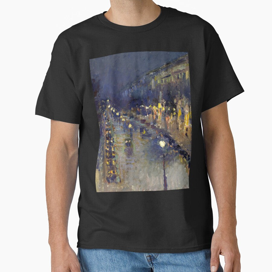 Camille Pissarro - Montmartre at Night by NewNomads