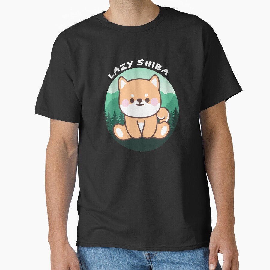 Lazy Shiba by The Love Quill