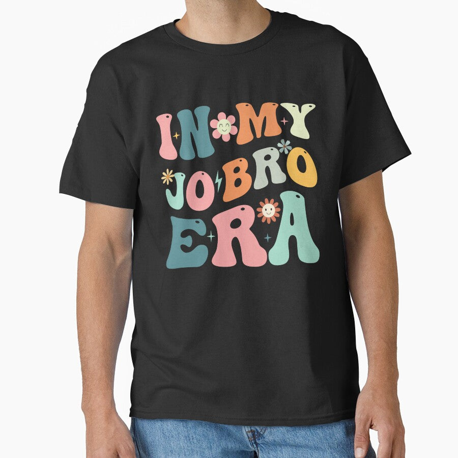 Funny Groovy Retro In My Job Bro Era T-Shirt by DZRym