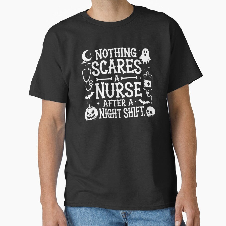 NURSE HALLOWEEN nothing scares a nurse after a night shift. by YNELENT