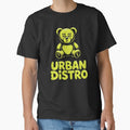 Urban Distro Bear Shirt – Neon Drip Teddy Streetwear Graphic Edgy Aesthetic Tee by JadmeStudio