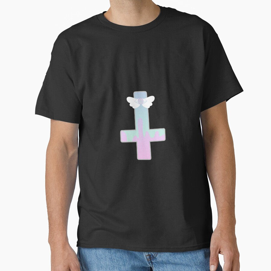 [v2] upside down pastel goth eye cross by cottonlacey