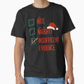 Nice Naughty Insufficient Evidence Funny Christmas List 2023 by artworkbyrihen