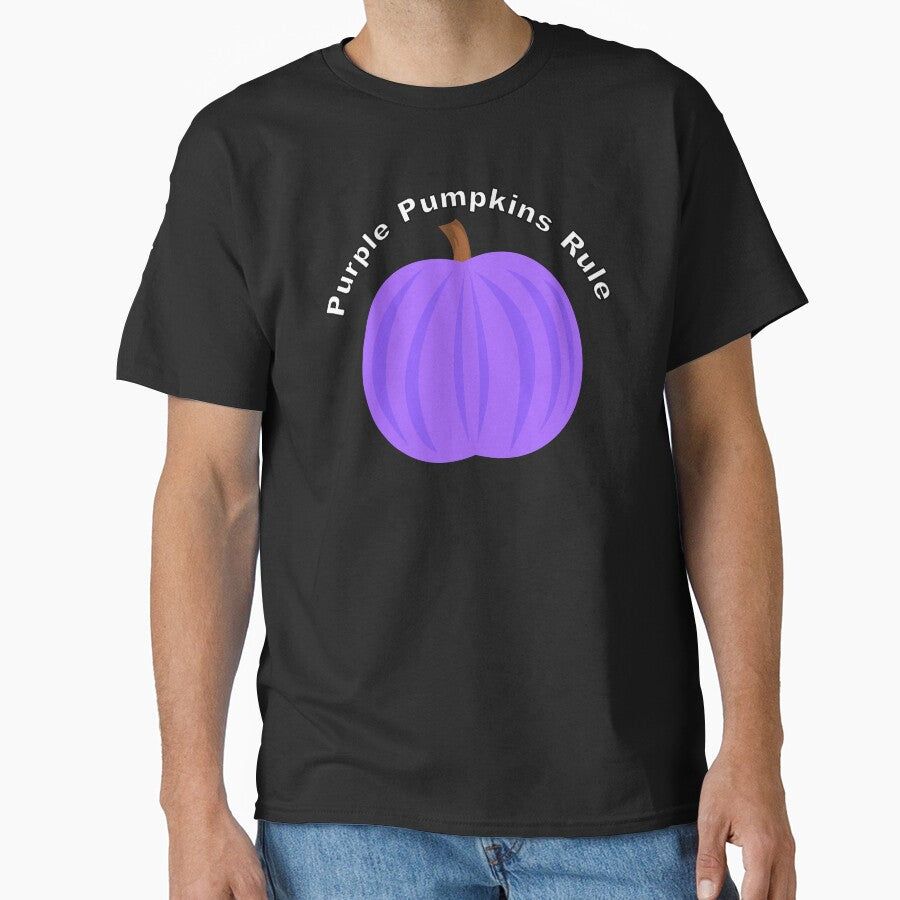 Purple Pumpkins Rule Design by HalloweenThings