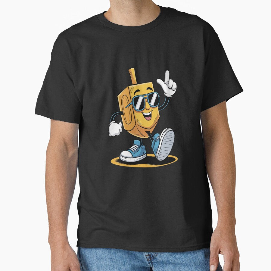 Dabbing Dreidel Hanukkah Dancing Chanukah Kids Girls Boys by catsdothingz