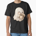 Cute Coffee Ghost Kawaii Halloween Character | Cozy Spooky Coffee Lover Ghost by Extravanganzza
