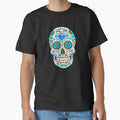 Blue Sugar Skull by Sculture-Skulls