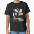 Social Battery Not Found by Unknowj