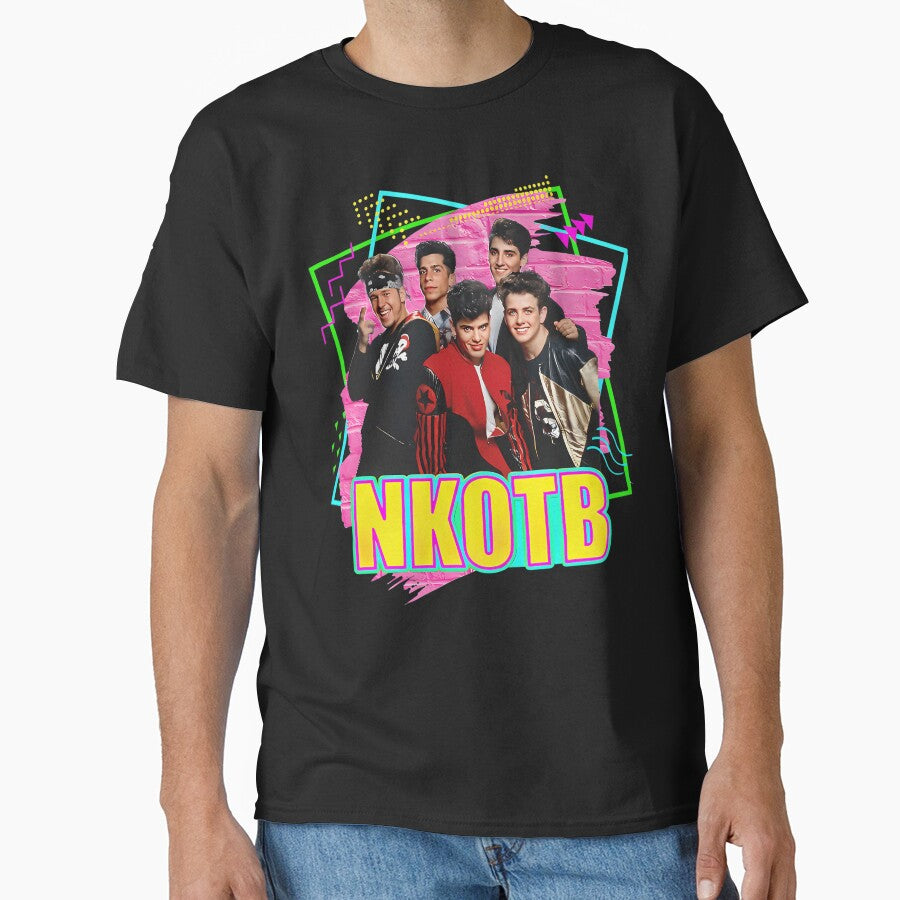 90s Boy Band Colorful Neon Nostalgia by novaDesign004