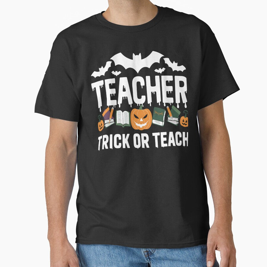 Halloween Teacher Trick Or Teach by KitonicTees
