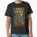 Vintage Halloween Cover Art: Skeleton Graveyard Dance by bapupa