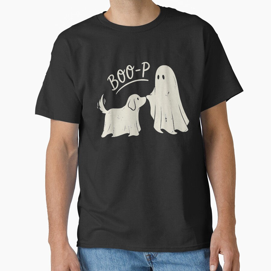 Halloween Boop Ghost Dog Spooky Season Dog Lover by SaboCollita