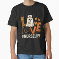 Nurse Life Halloween Love | Cute Ghost Autumn Nurse Design by sssweetness