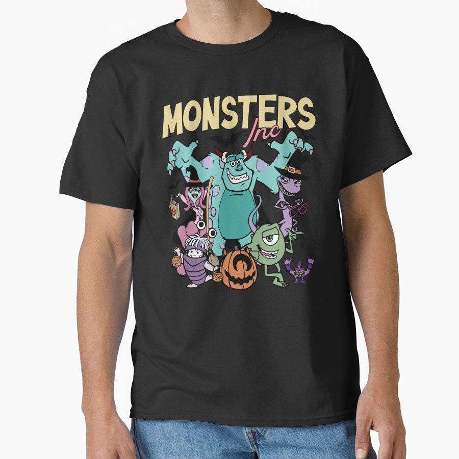 Retro Halloween Monster Friends Spooky Pumpkin Party by CraigClarke19