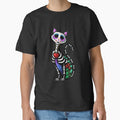 Sugar Skull Cat Dia De Los Muertos Mexican Gift by tolivia