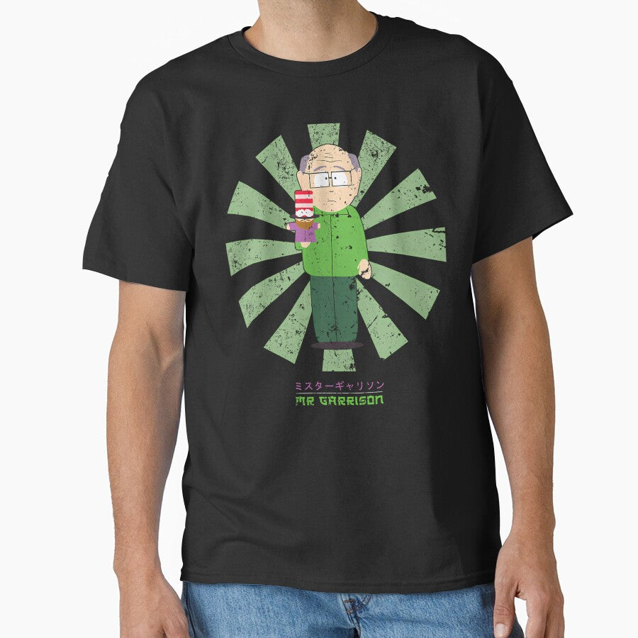 Mr Garrison Retro Japanese South Park by PrismePalette