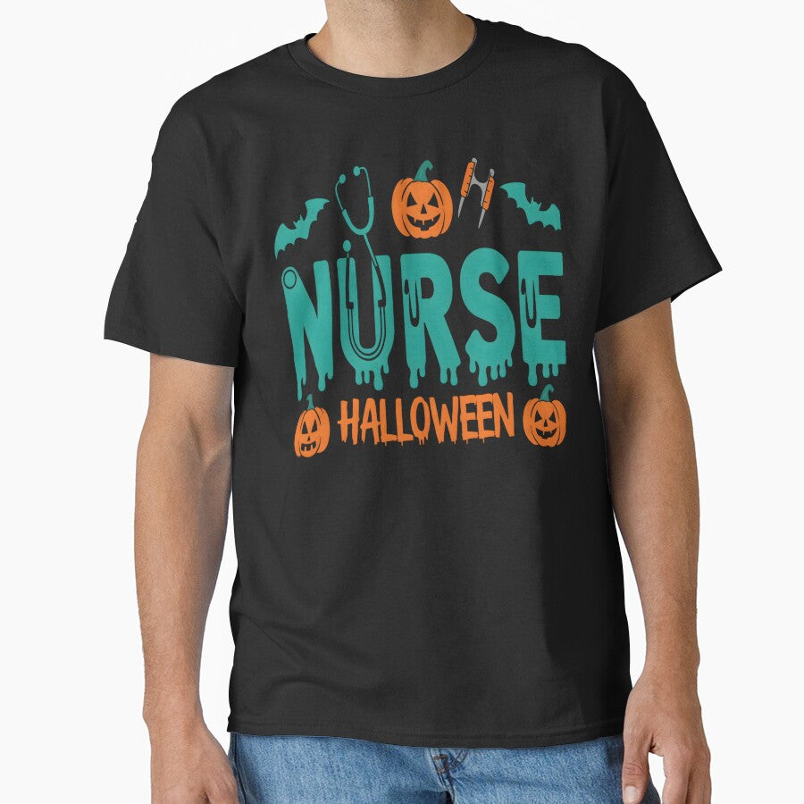 Halloween Nurse Boo by KitonicTees