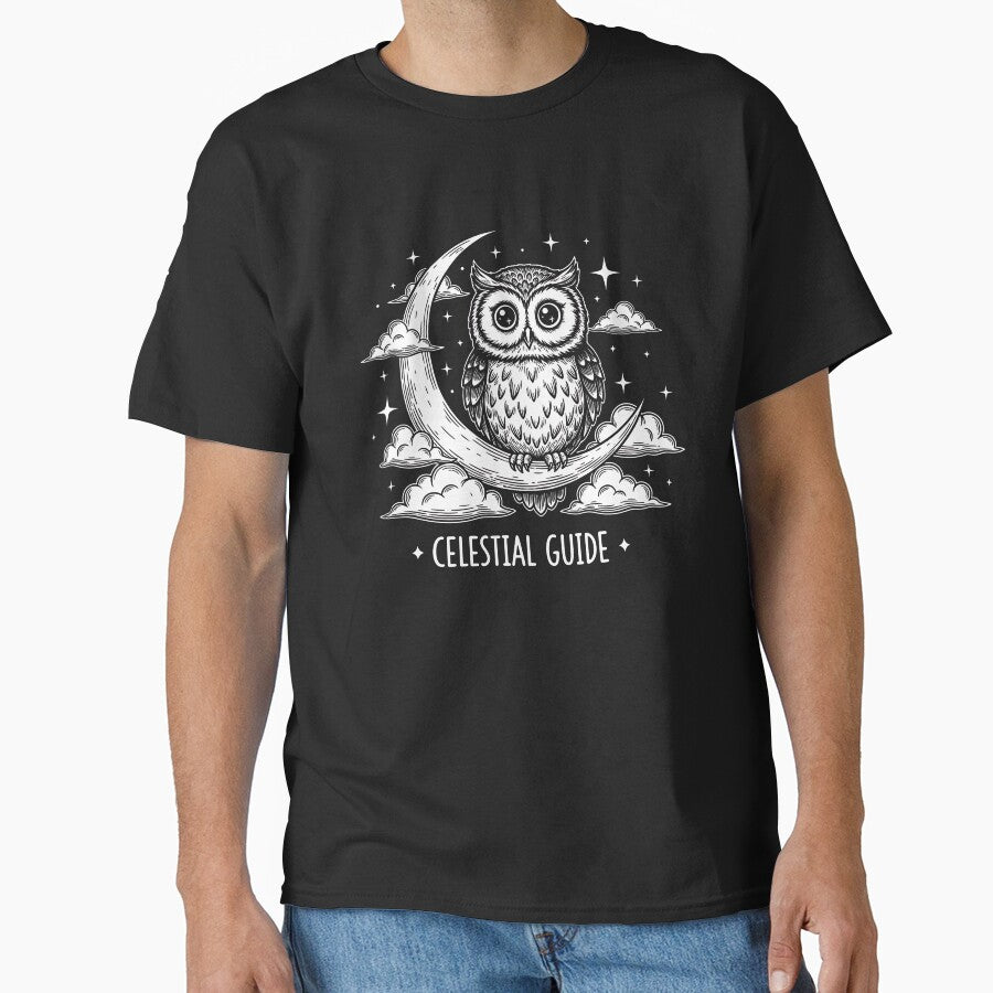 Celestial Guide Mystical Owl by DreamDaisyArt