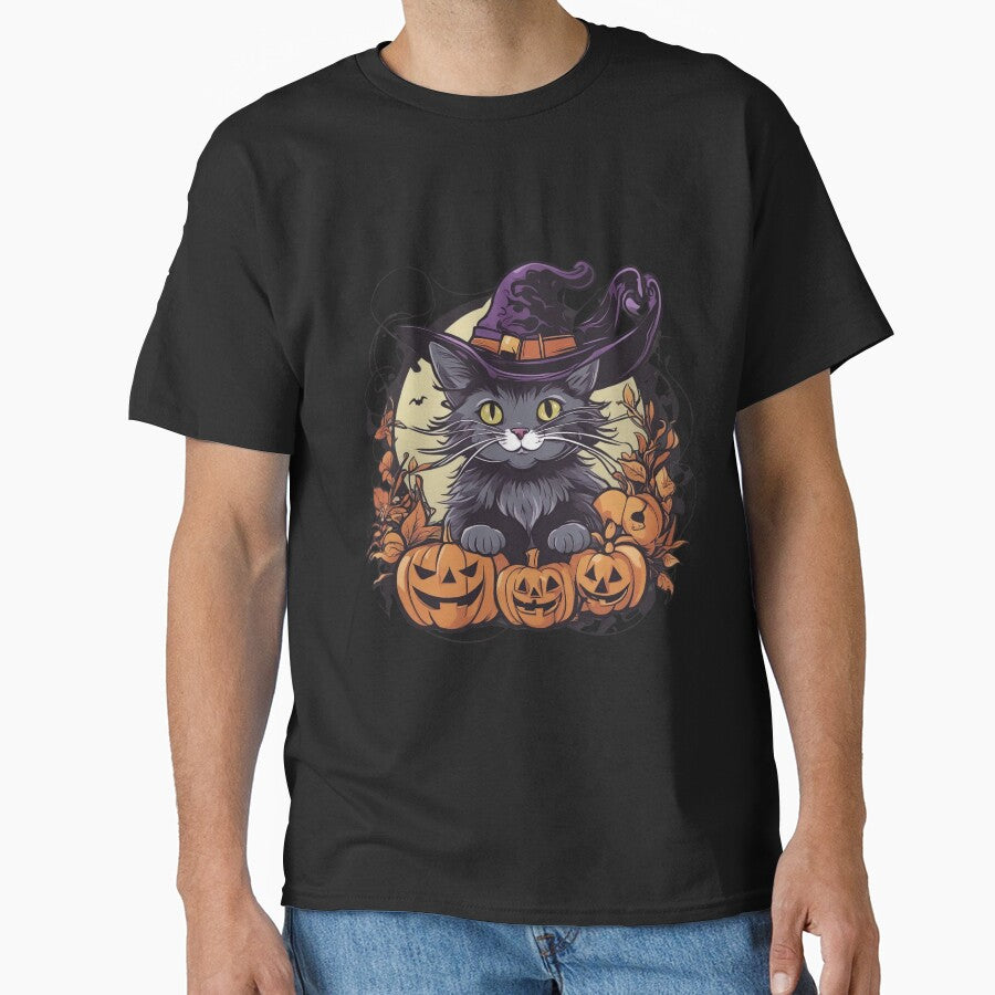 Purrfectly Spooky Feline Frolic in Pumpkin Patch by LuizSilva1983