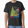 Happy Chrismukkah,  Christmas Hanukkah, Interfaith Holiday by peggycantu