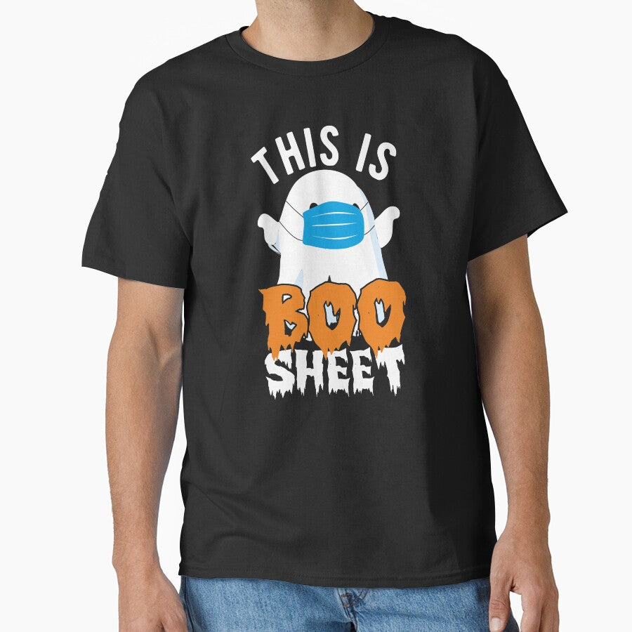 This 2020 is boo sheet ghost in mask Halloween pun funny by alenaz