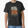 Silent Outside, Loud Inside – Introvert Streetwear Design by AGawas