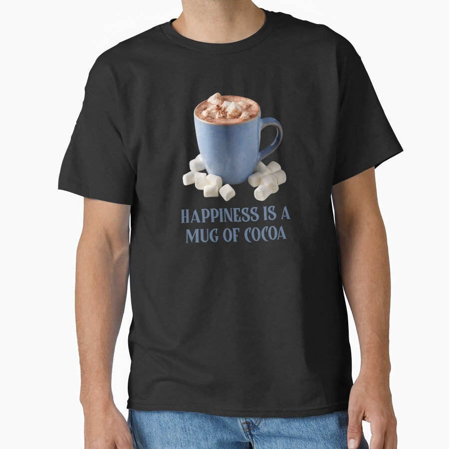 Happiness is a Mug of Cocoa by Oak and Willow Goods