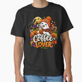 Halloween Coffee Lover Gift Cute Ghost Pumpkin Style by Corvoria