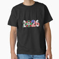North American Soccer Spirit Team 2026 T-Shirt_82770209 by Alexia Faye