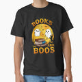 Books And Boos Halloween Ghost Book Reader Well-Read Person by AdellAddie