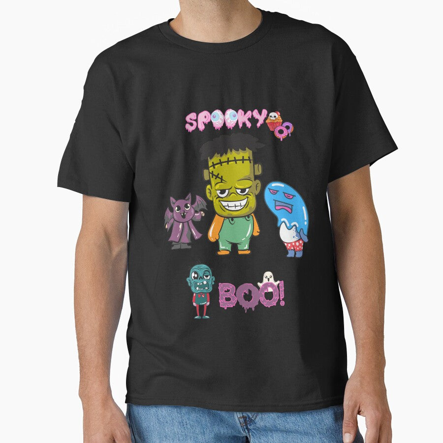 Copy of Copy of spooky boo halloween party girl and boy by mirdayn