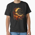 Gothic Halloween Moon – Bats, Pumpkins & Autumn Night Design by Clothes With Smiling Animals Walt Gral