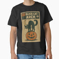 Vintage Halloween Cover: Black cat arch by bapupa