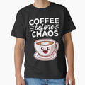 Coffee Before Chaos Kawaii Cute by MeowsAndMakes