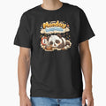 Cute Panda Monday Lazy Mode – Tired Panda Coffee Monday Mood T-Shirt by DarojadNR