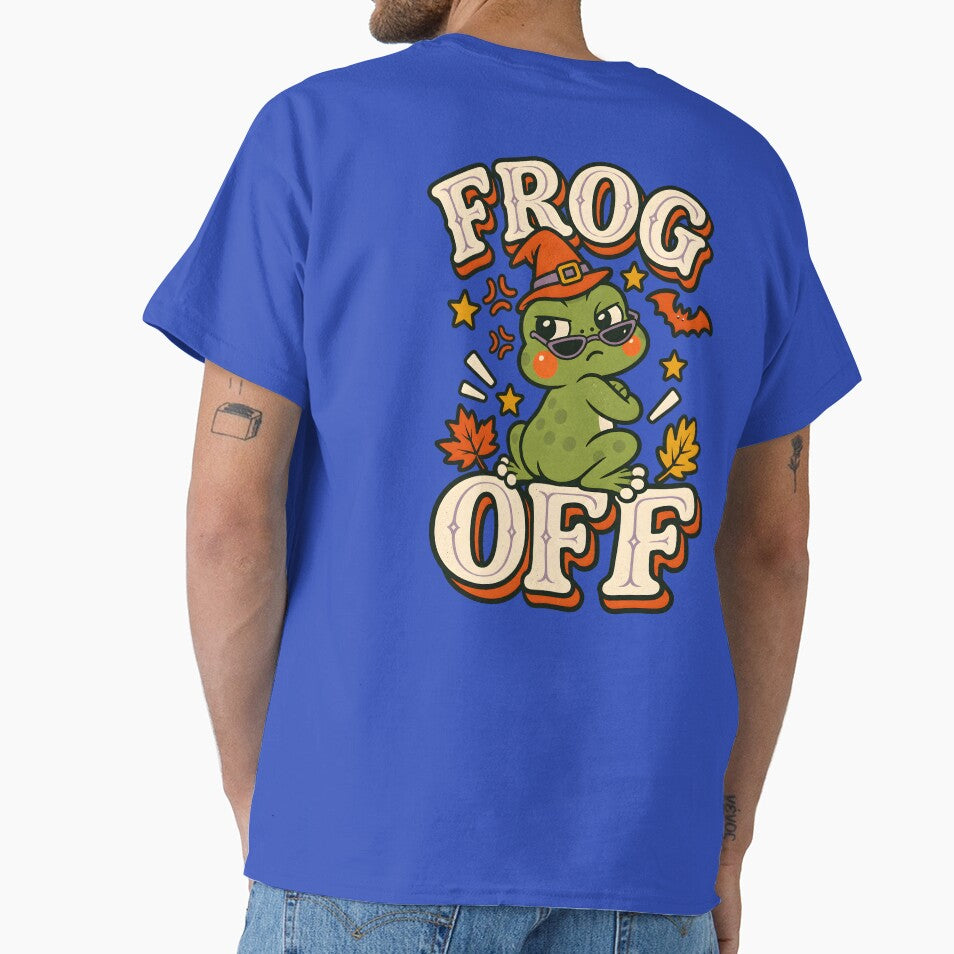 Frog Off – Sarcastic Frog Halloween Humor by  MAD's Recreation Studio