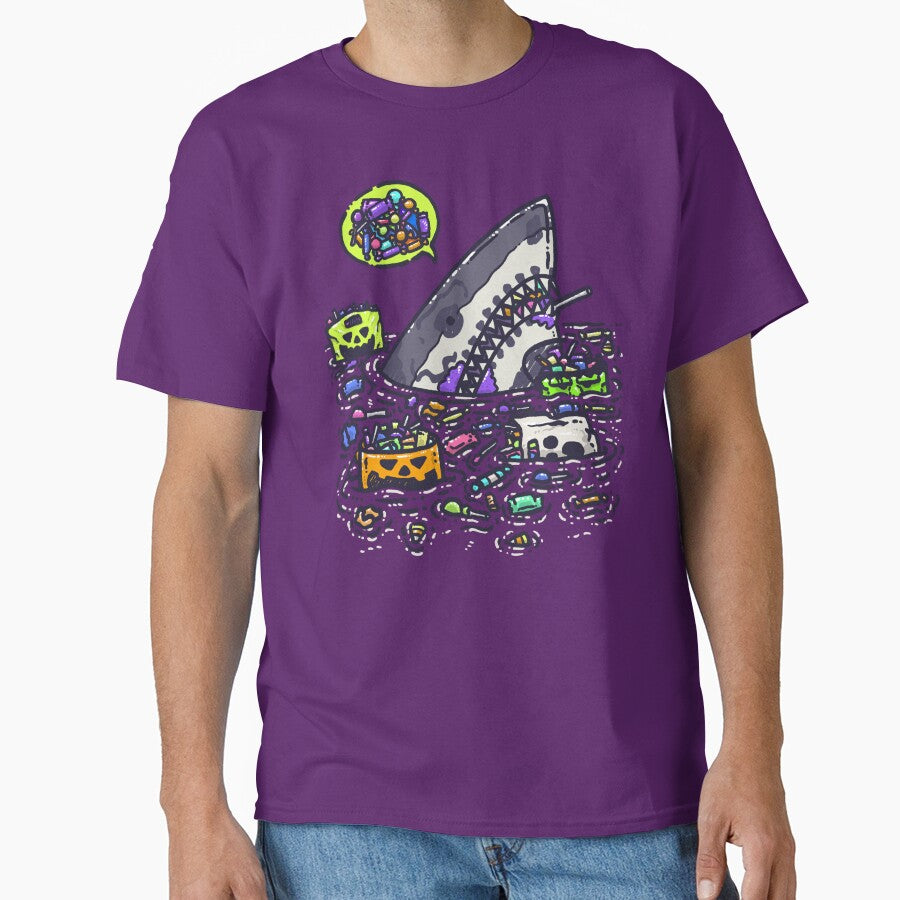 Halloween Candy Destruction Shark by nickv47
