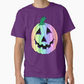 Rainbow Pastel Jack-O-Lantern by Deborah Camp